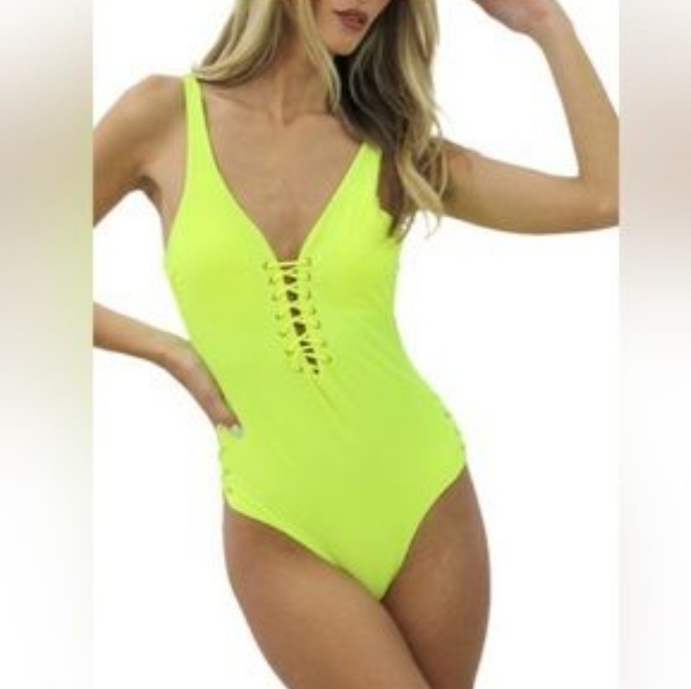 TiniBikini Bright Yellow Swimsuit